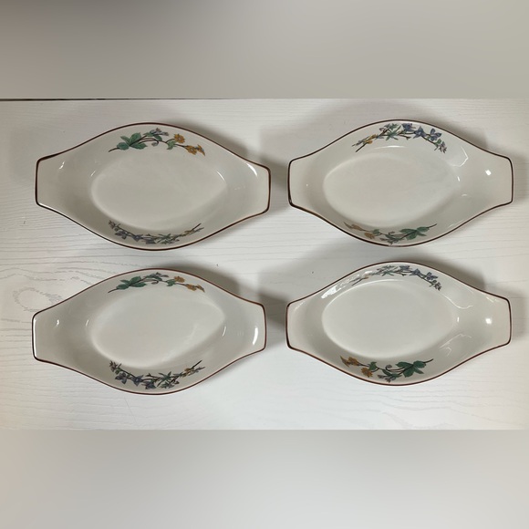 Vintage Woodhill by Citation 8 1/2” Fine Bakeware|AuGratin Dish- Set of 4 - Picture 1 of 7